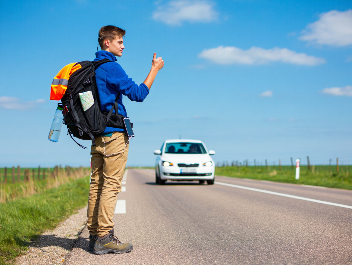Полное руководство по безопасному автостопу и экипировке в 2025 году