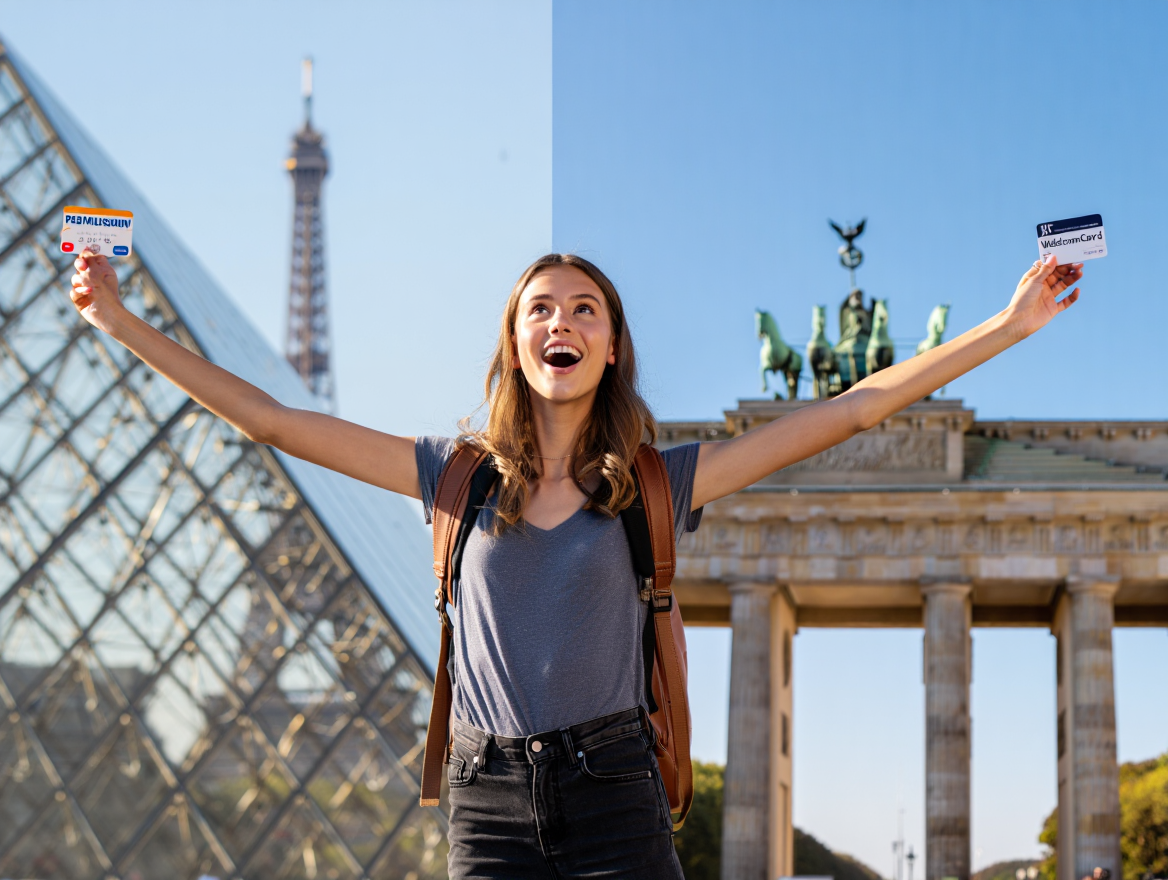 Обзор и сравнение музейных карт Paris Museum Pass и Berlin WelcomeCard в 2025 году